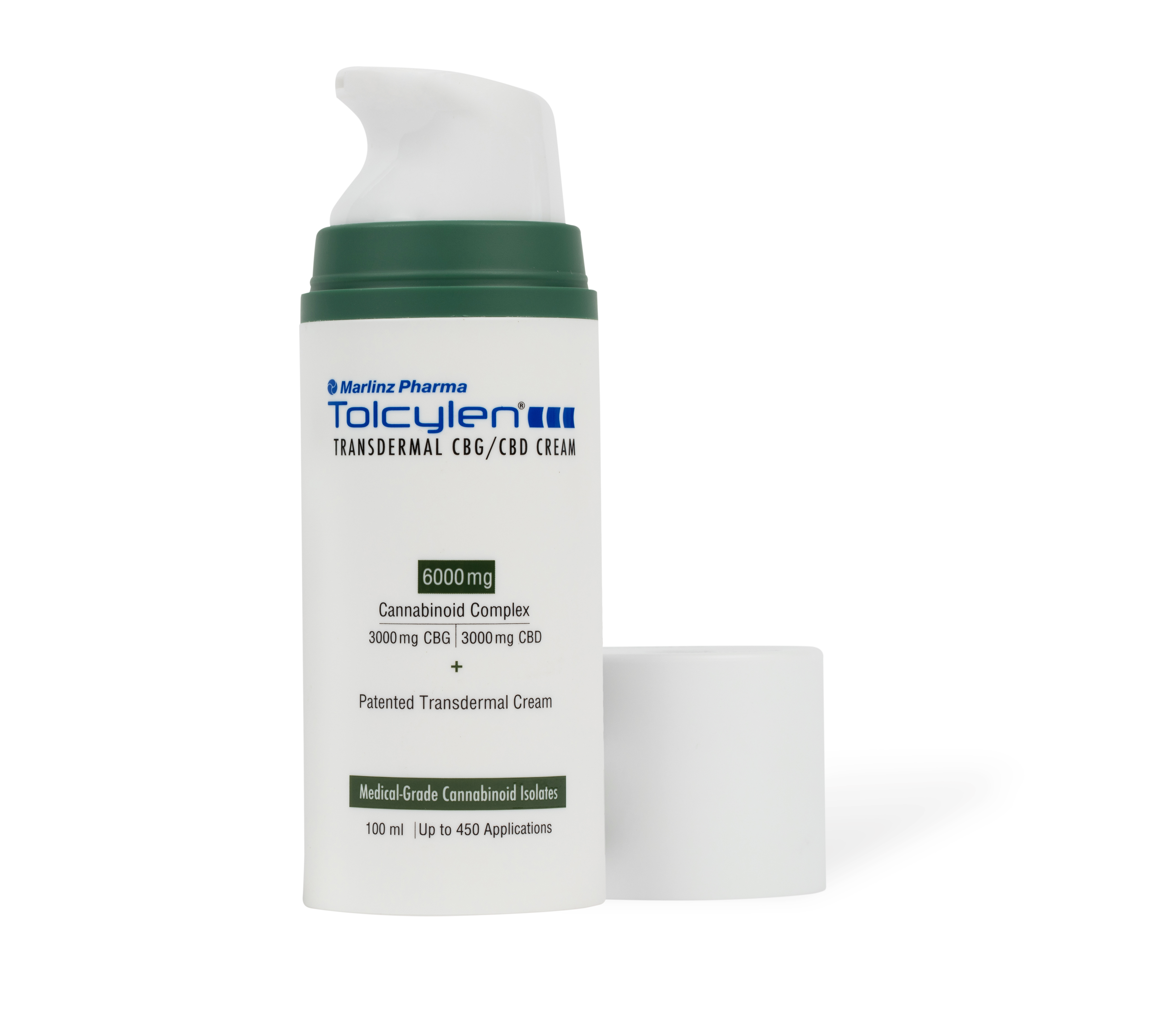 Transdermal CBG / CBD Cream - Marlinz Pharma